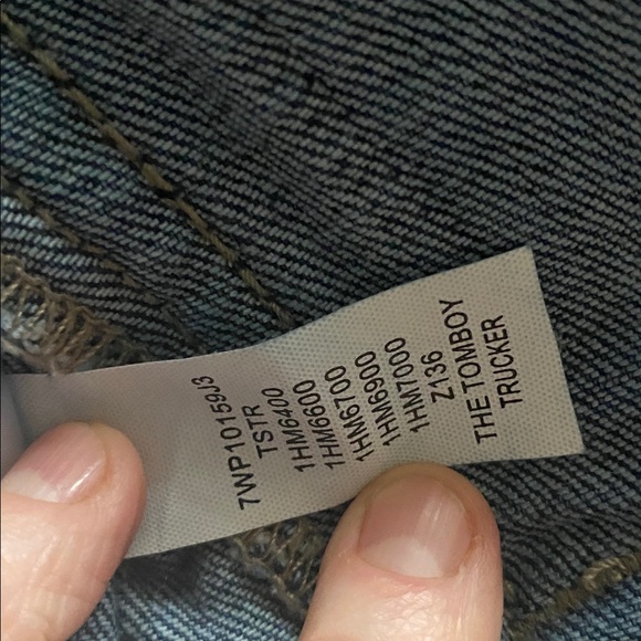 Lucky brand Tomboy Trucker jean jacket size small - Picture 7 of 11